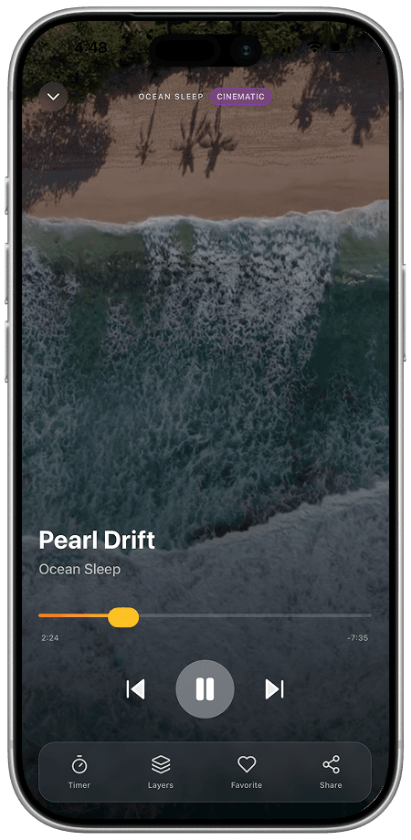 Island Vault iPhone mock